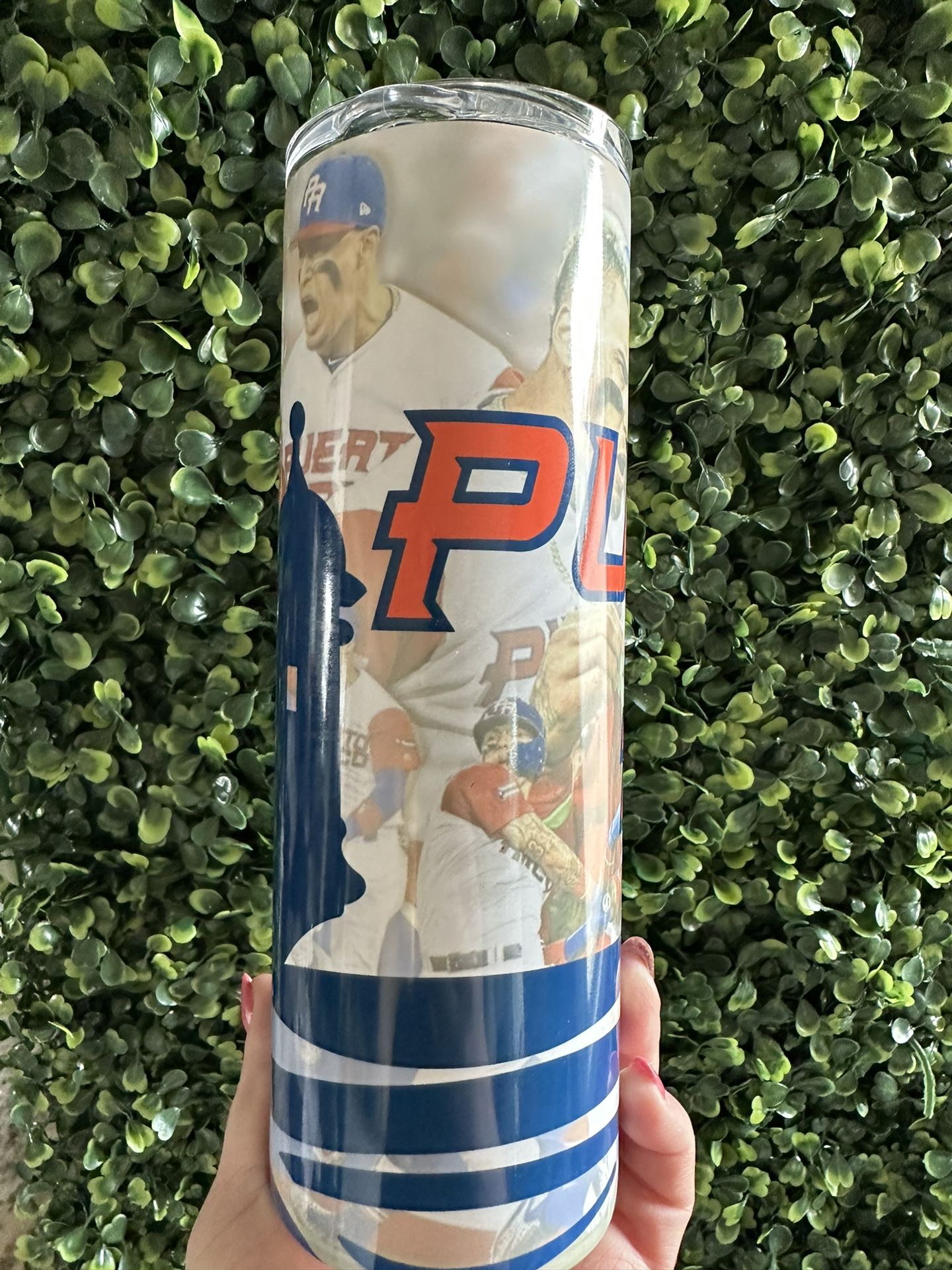 Puerto Rico Baseball Tumbler
