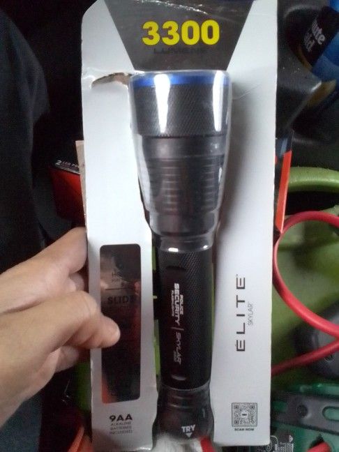 3300 Lumens Elite Skylar Police Security Flashlight