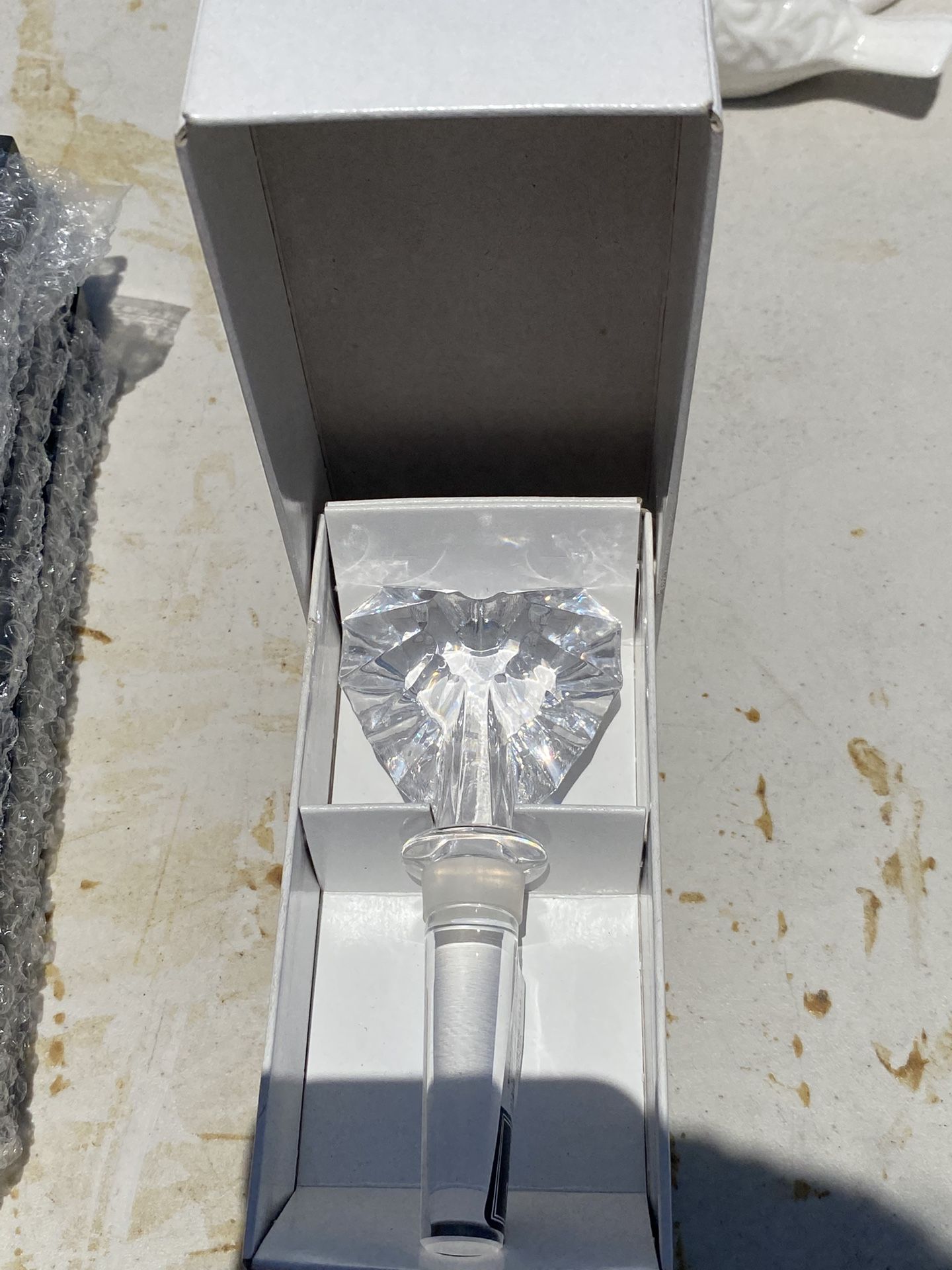 Wine Glass Heart Stopper