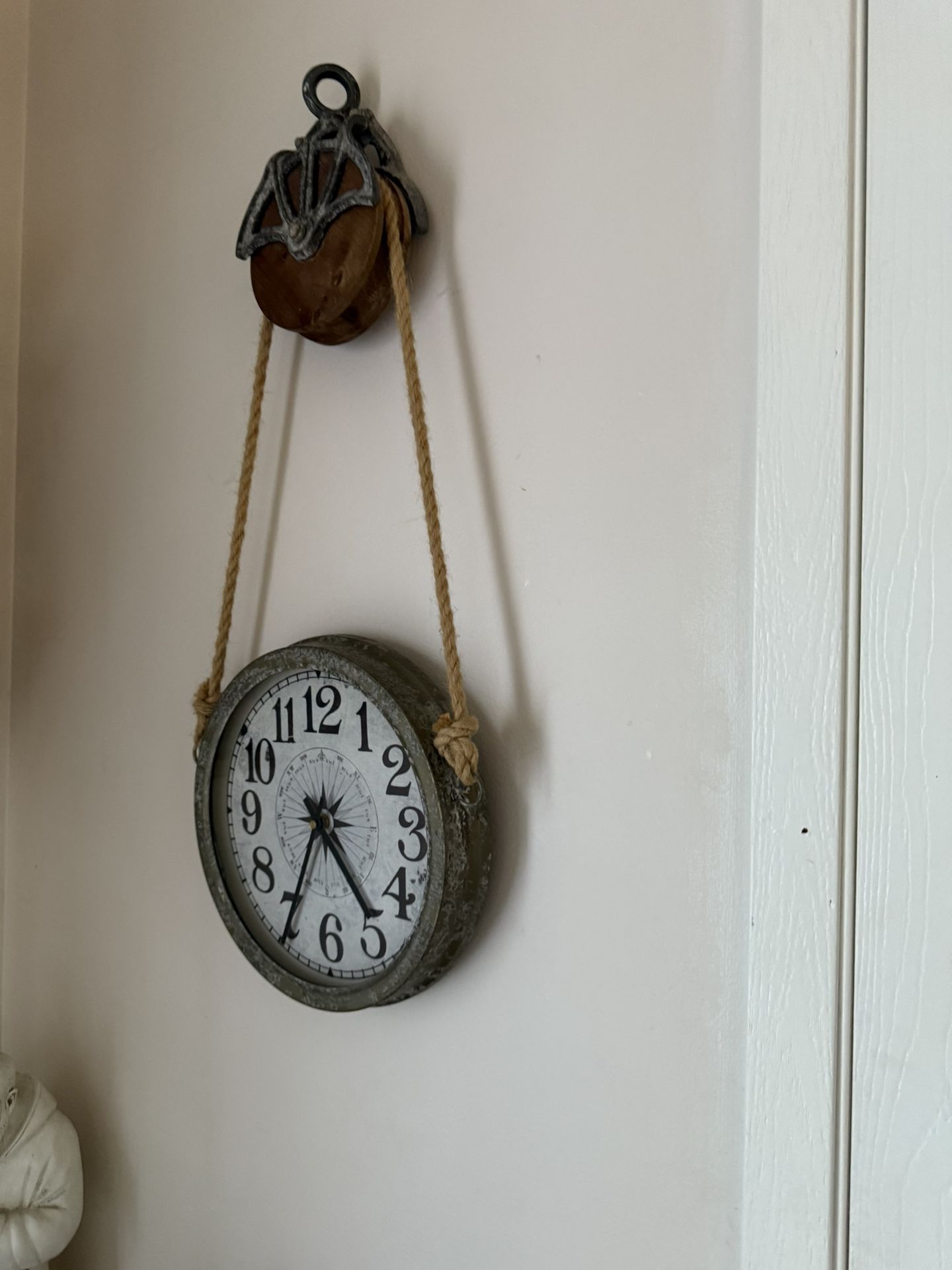 Barn Decor Hanging Clock