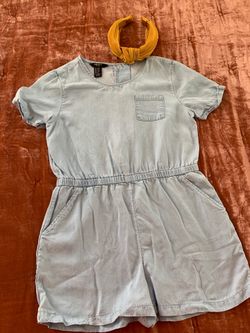 Girls //demmin jeans Jumpsuit size 11-12