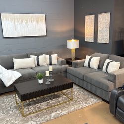 Sofa And Love Seat Made In USA