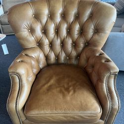 Genuine leather sofa，$400