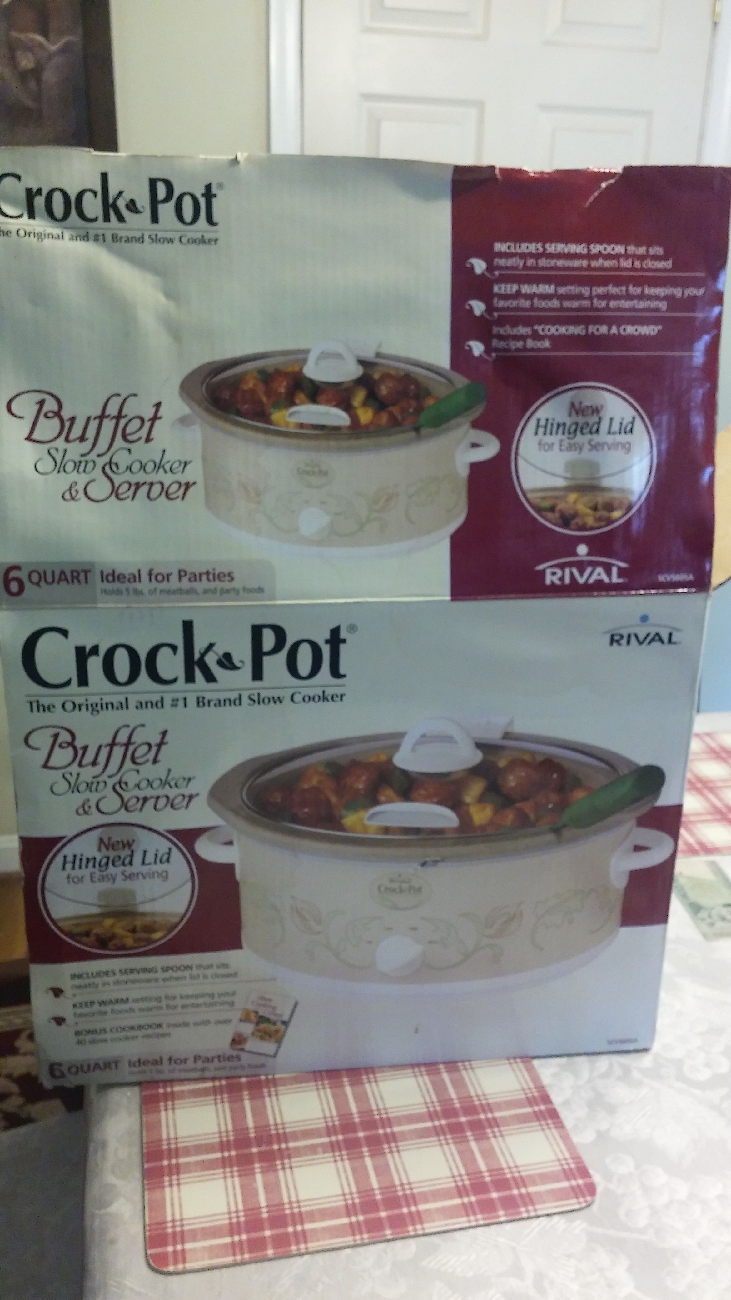 Crock pot. Rival