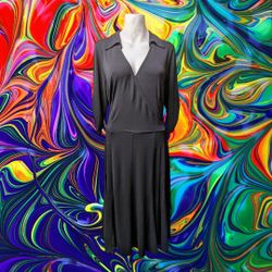 Women's Black Dress By Karen Kane 