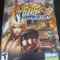 Ps2 Game Art Of Fighting Anthology