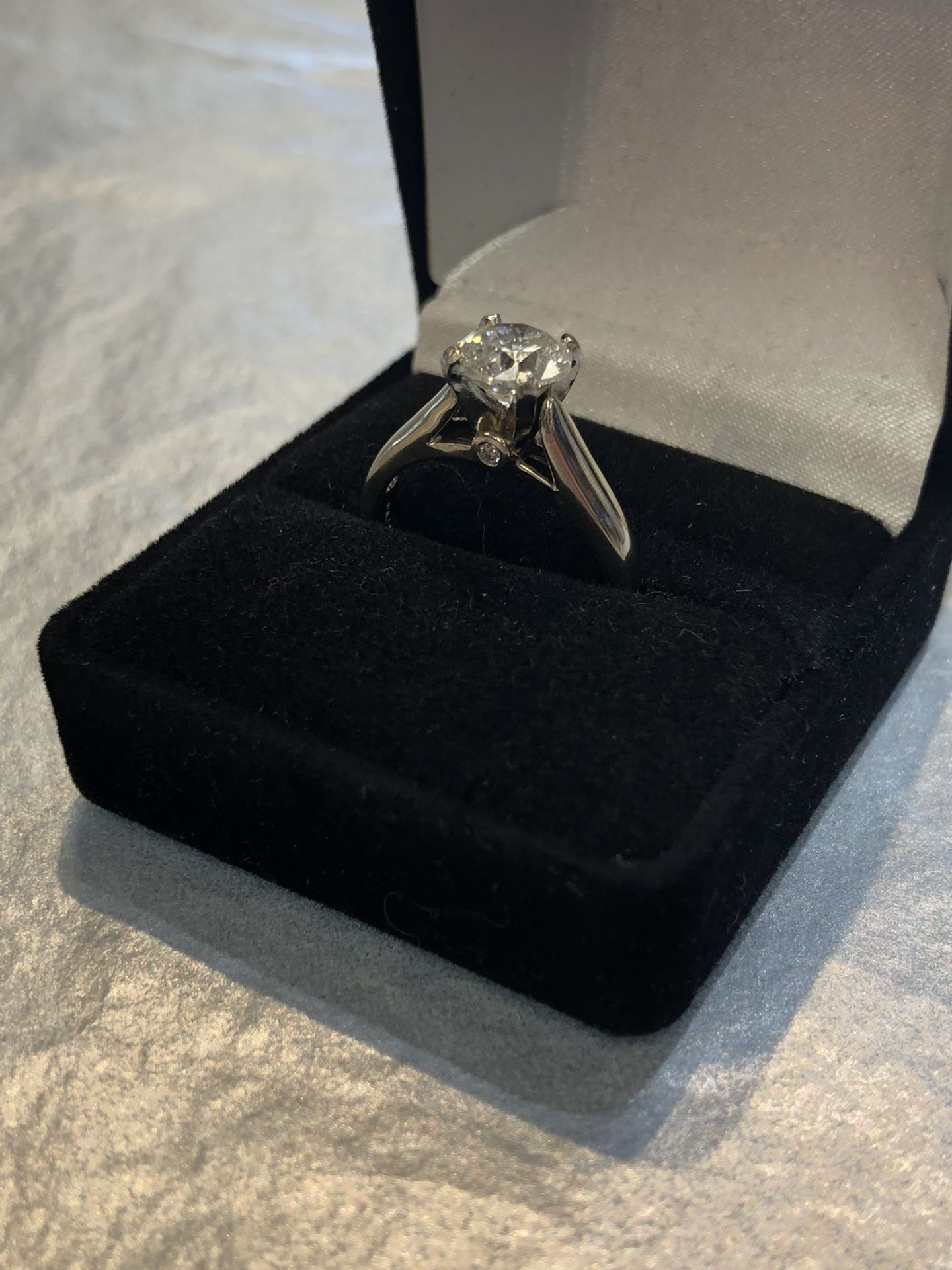 1.5 carat Diamond Ring in 14k White Gold setting