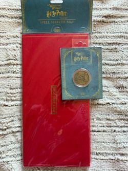 Universal Studios Wizarding World of Harry Potter Hogsmeade Spell Marker Map