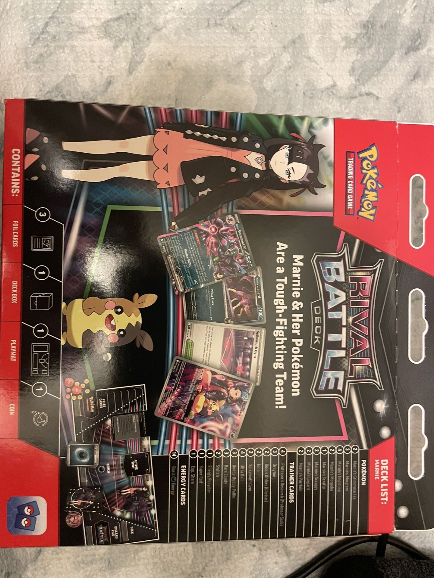Pokémon Battle Rival Deck Marnie