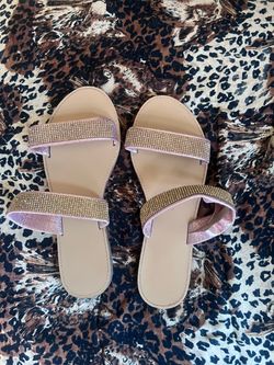 Pink sandals