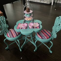 Journey Girls Table And Chair Set For Dolls
