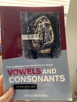 Vowels And Consonants:3 Edition