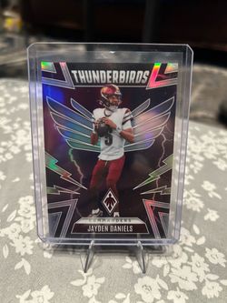2025 Jayden Daniels Thunderbirds Refractor Fooball Cards🔥