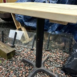 Small Metal Framed Table 