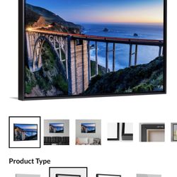 Canvas Art , Bixby Bridge 