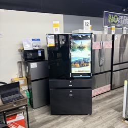 🔥SAMSUNG BESPOKE 29 CUBIC FT. AI VISION INSIDE FAMILY HUB MATTE BLACK AND CHARCOAL GLASS🔥 NEWEST MODEL TOP OF THE LINE🔥