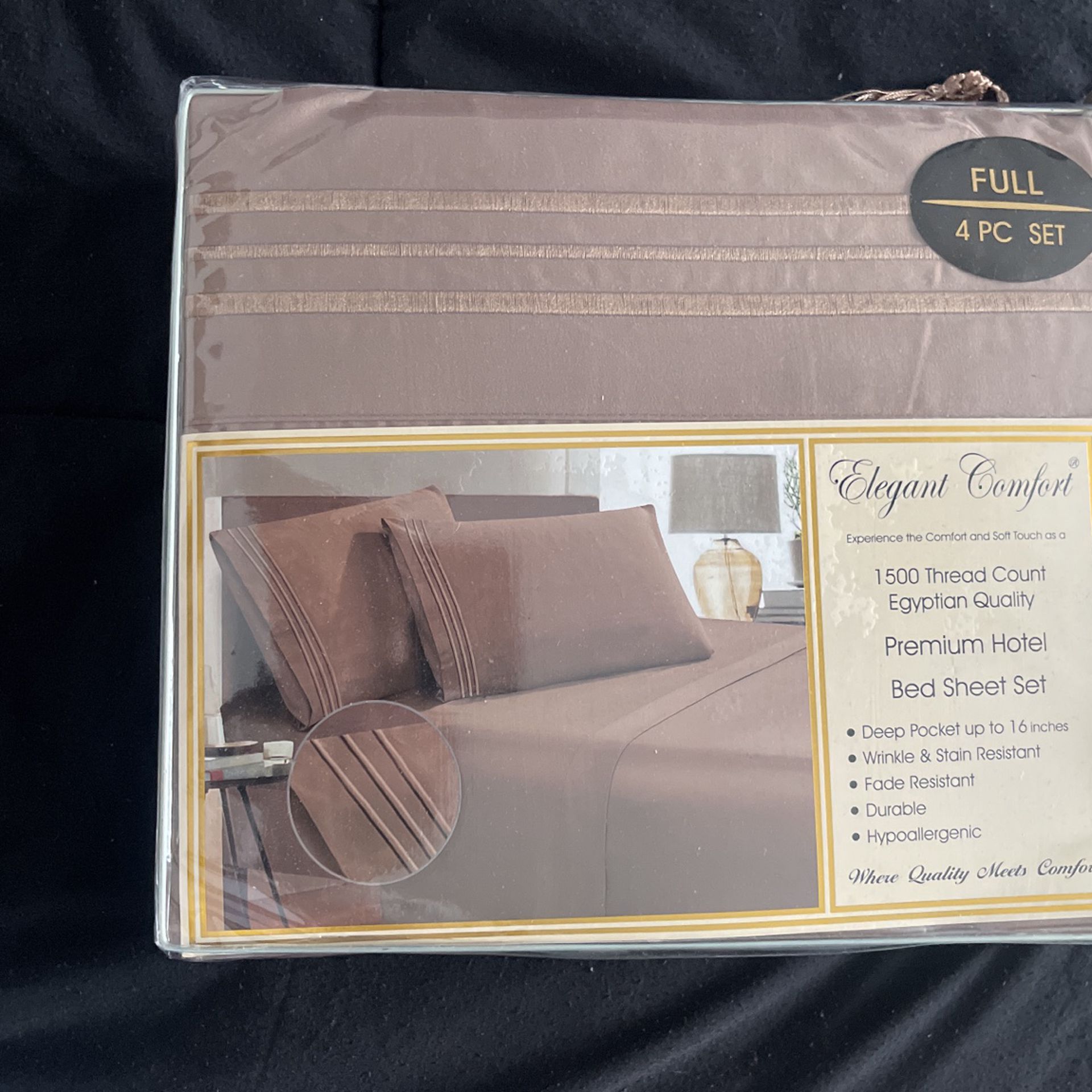 Full Bed Sheet Set - Egyptian Quality 