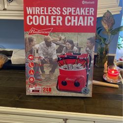 Wireless Speaker Cooler Chair