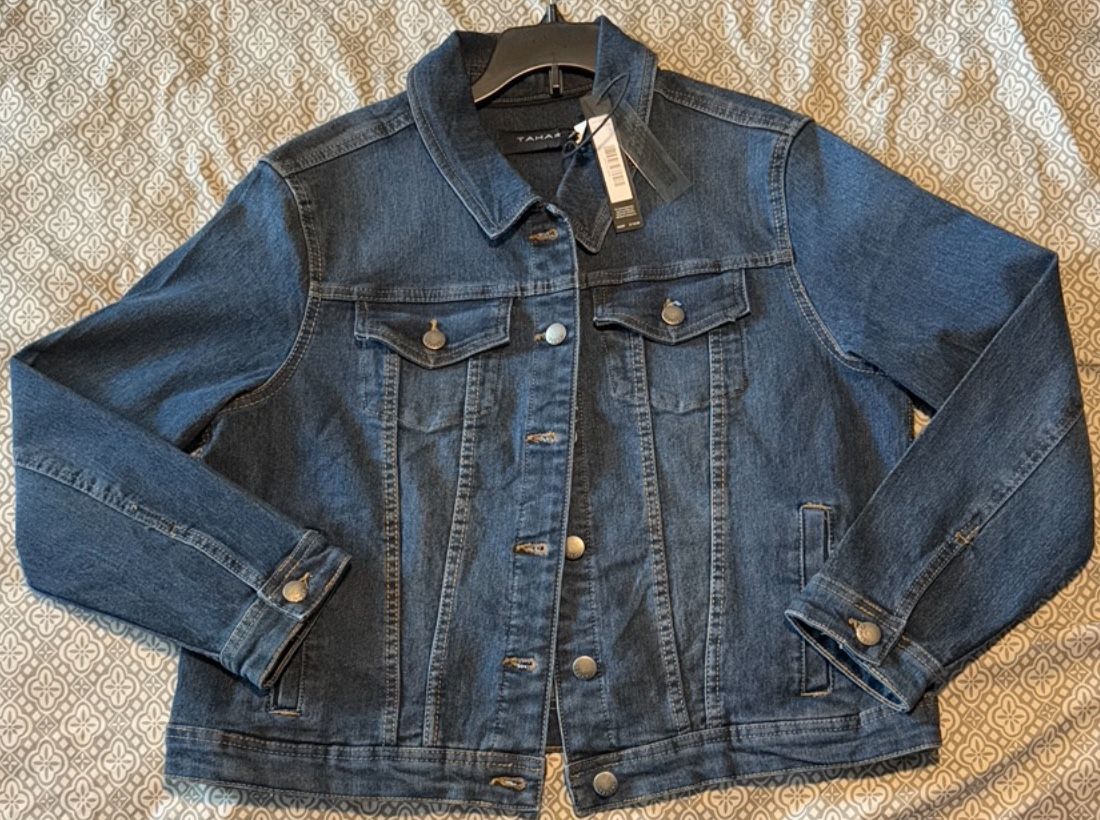 Jacket Jeans Girl Tahari Size PL