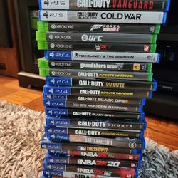 PS5, PS4 & XBOX ONE games