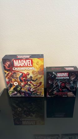 Marvel champions base game and dare devil expansion