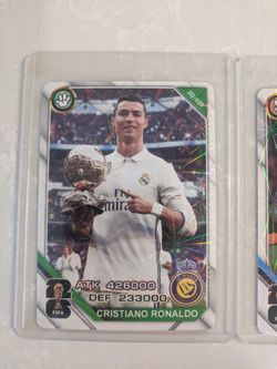 3 Ronaldo Trading Cards