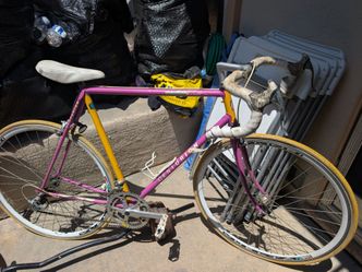 1980s  RARE Centurion  Ironman Vintage Dave Scott Purple/ Yellow  ROAD BIKE  ((23cm))