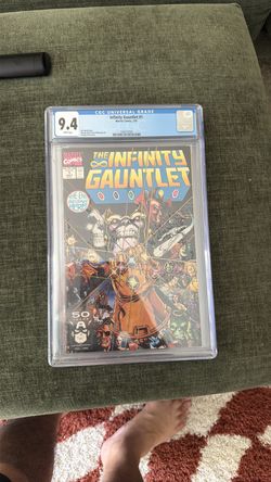 Comics Infinity Gauntlet 1 CGC slab