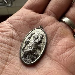 St. Christopher 1900’s Pendant (Sterling Silver)