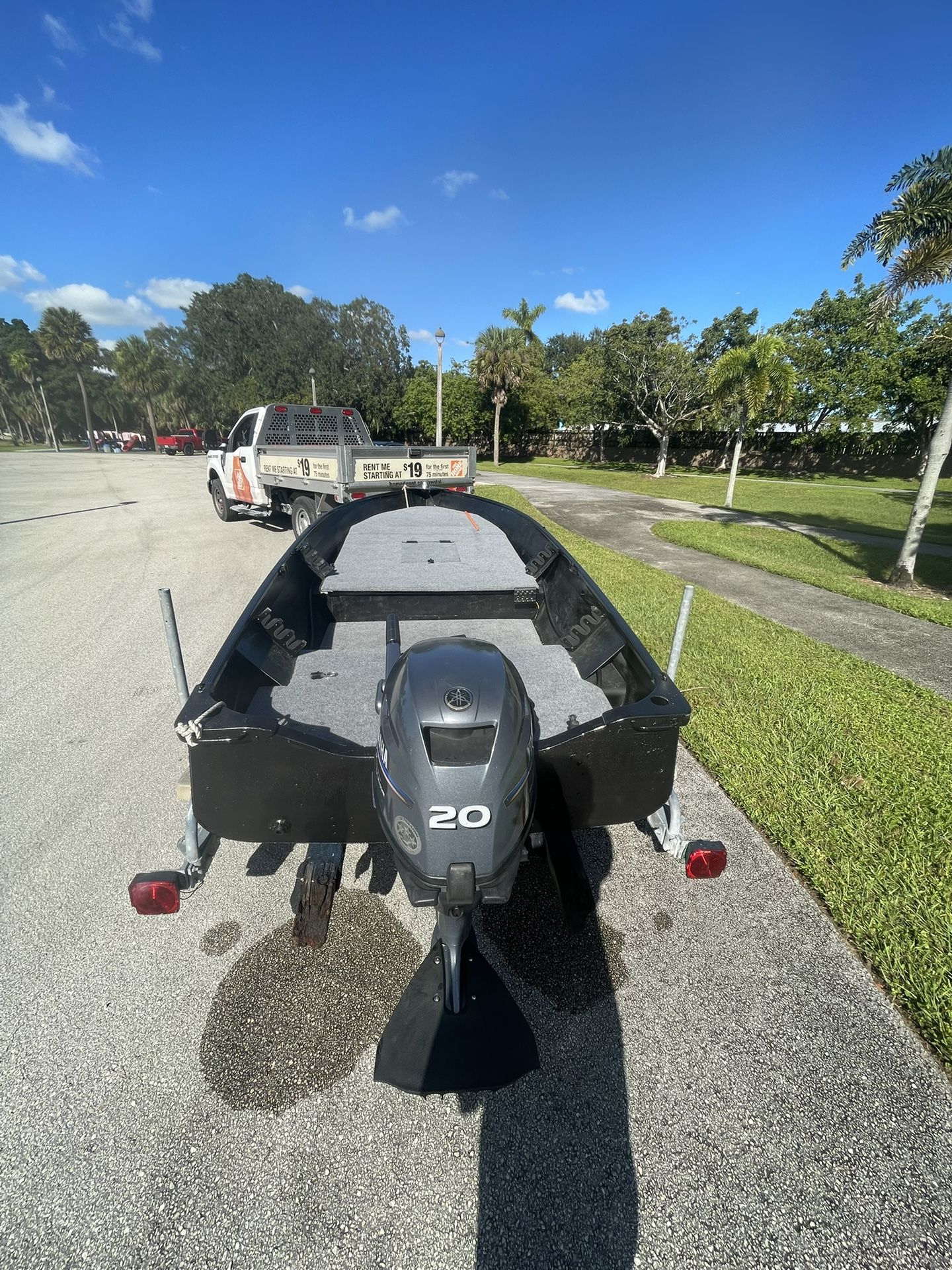 14ft Sea Nymph With 20hp Yamaha