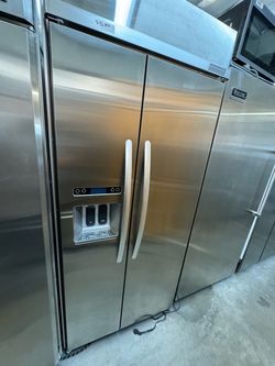 Kitchenaid 36” Stainless Steel Side-by-Side Refrigerator with Ice and Water Dispenser