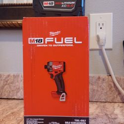 Milwaukee M18 Fuel Impact Wrench with New Battery - Firm Price 