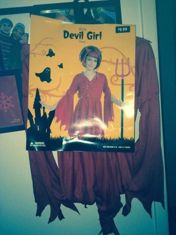 Devil girl dress