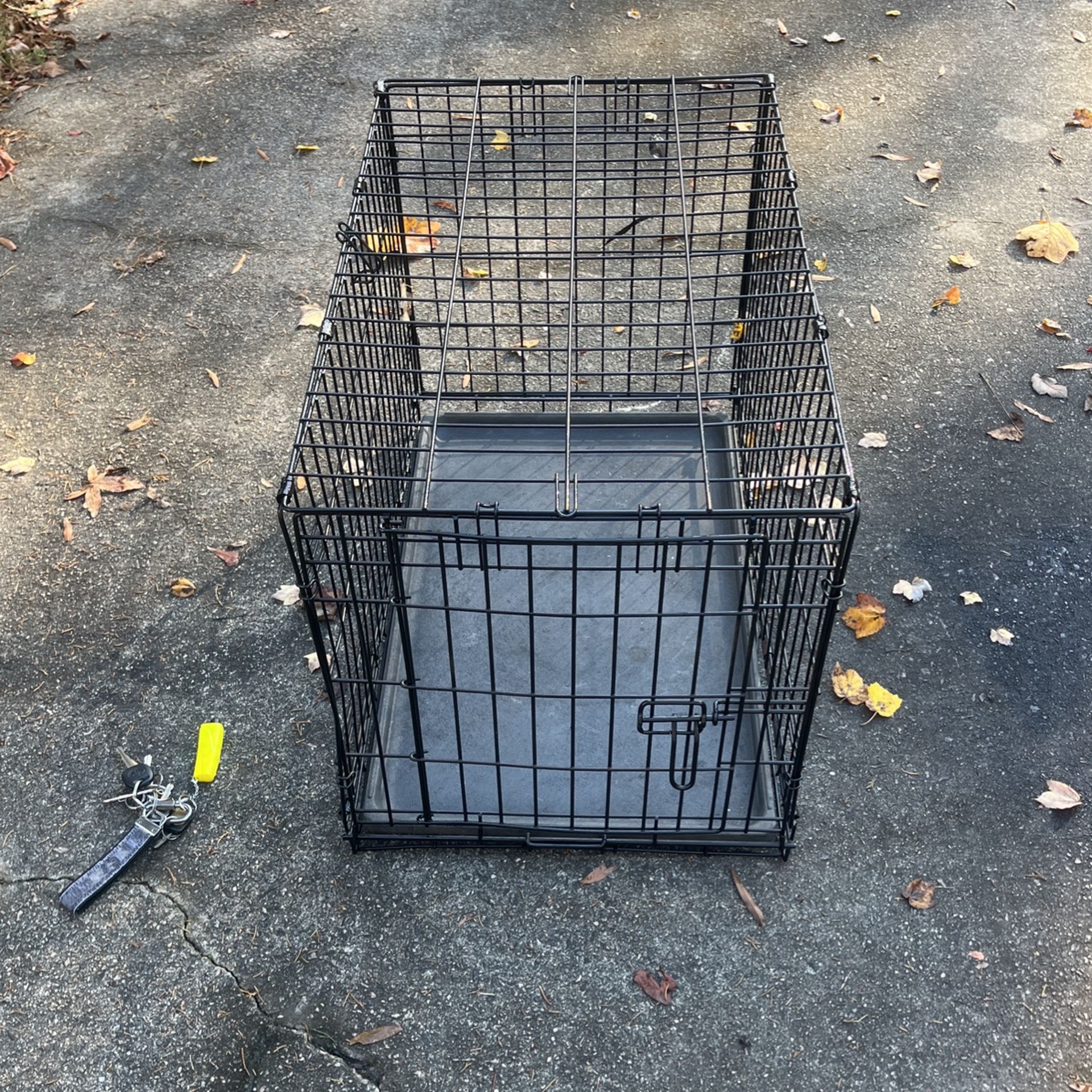 Dog Cat Animal Medium Sized Kennel Crate Cage
