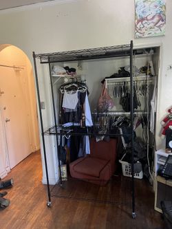 Two Tier Rolling Rack