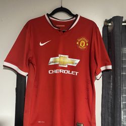 L 15/16 man u wayne rooney soccer jersey