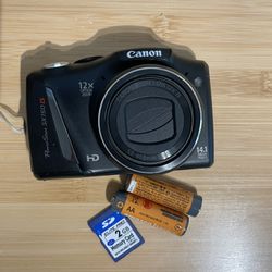 Canon Powershot SX150IS Digital Camera Tested Works