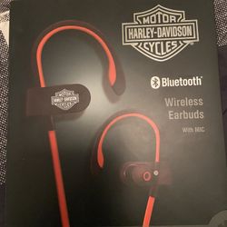 Harley Davidson Wireless Ear Buds - NIB
