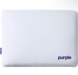 Purple DreamLayer Pillow - King Size - Cooling Memory Foam Alternative Neck Pillow, Soft Contour-Hugging GelFlex Grid and MicroAir Foam, Adjustable Lo