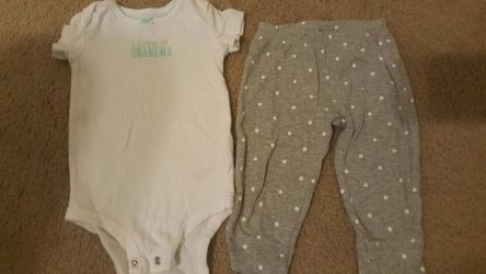 carters 9 months play and/ pajamas