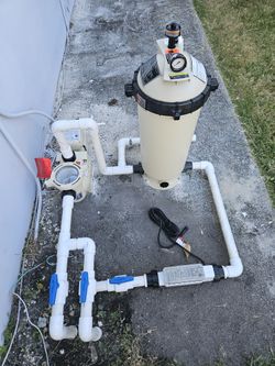 Pool Pump and Filter