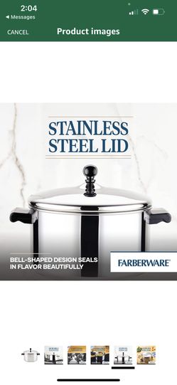 Farberware Classic 6-Quart Covered Stockpot Stainless Steel