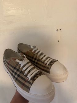 Burberry check sneaker