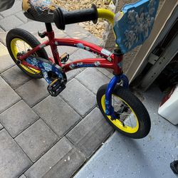 Bike- Kids Paw patrol