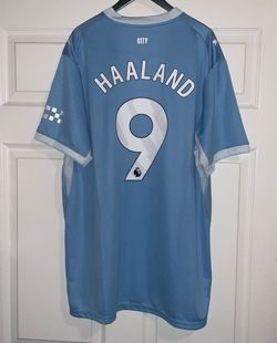 Erling Haaland Manchester City Jersey 2026-2027 Version Blue Puma Adult  Men’s size XXXL New with tags