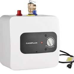 BRAND NEW!!🔥 CAMPLUX Pro ME25B Mini Tank Electric Water Heater On-demand Water Heater 2.5 Gallons with Cord Plug 1.44kW at 120 Volts