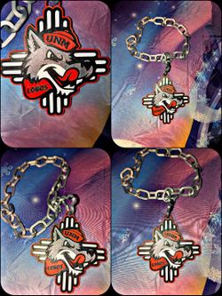 New Mexico Lobo Necklace