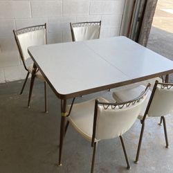 1960 kitchen table and chairs for sale hot sale