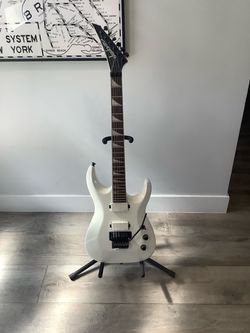 Jackson  X Series DK2X upgrade Fishman pickups.