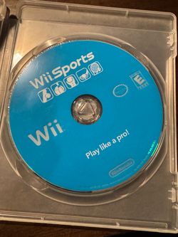 Nintendo Wii Sports Game Disc